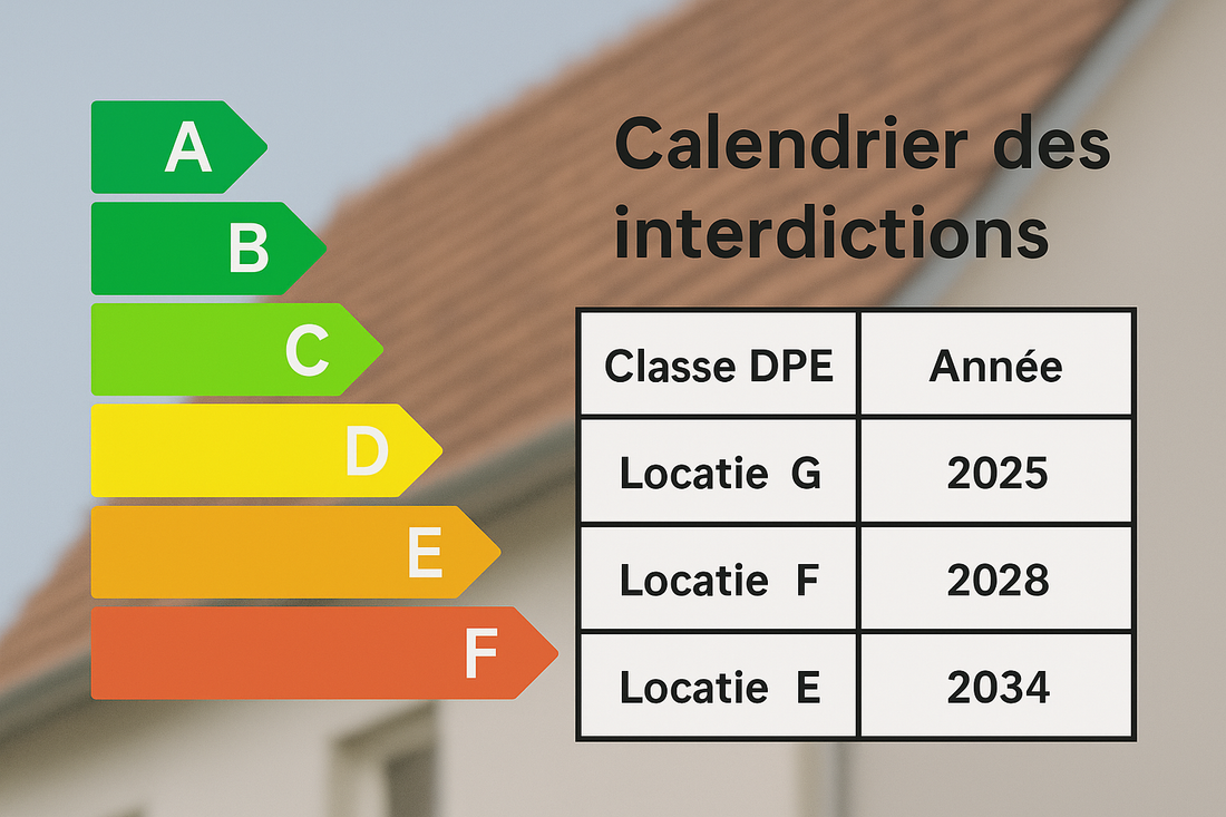 Logement classé F au DPE en Essonne nécessitant une rénovation thermique