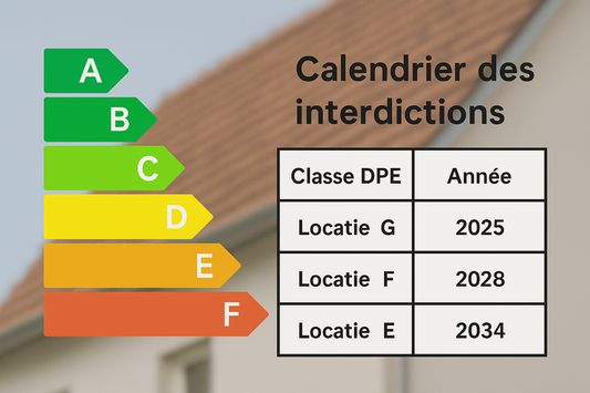 Logement classé F au DPE en Essonne nécessitant une rénovation thermique